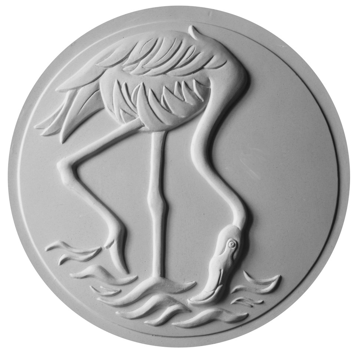 Plaster model Patterns of Nature - Flamingos