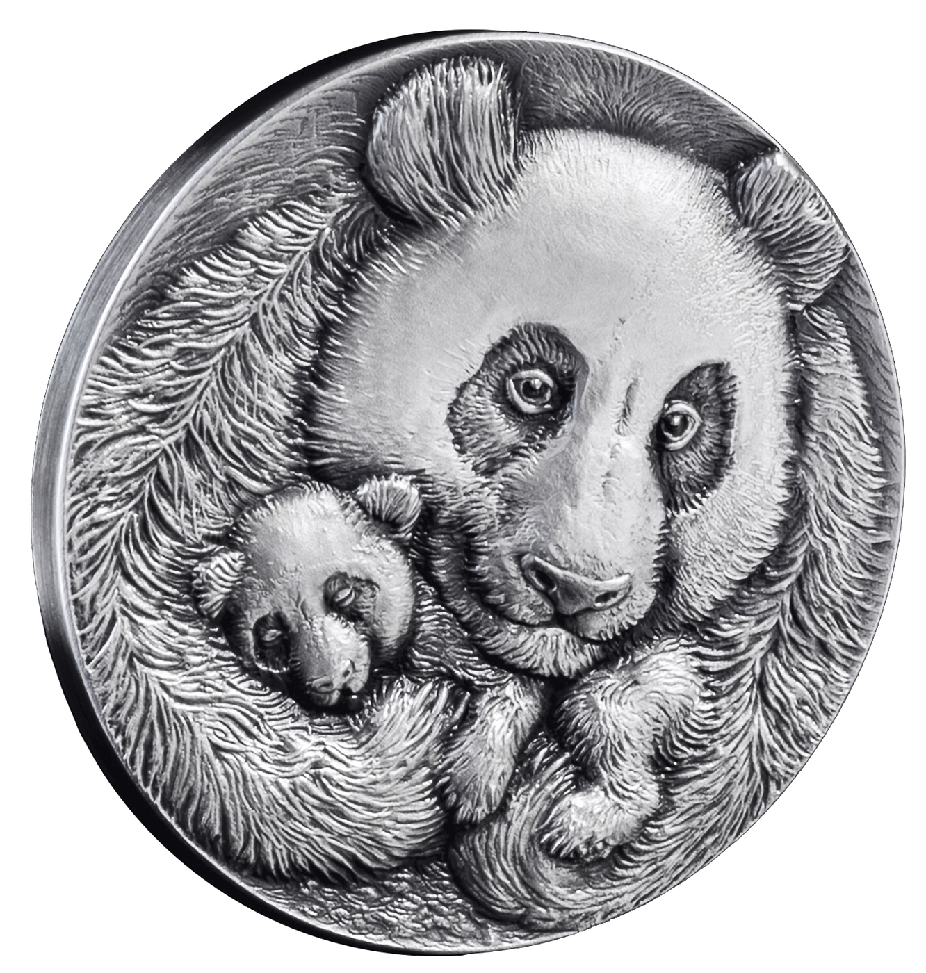Giant Panda - 3 oz silver coin - 2025 - Liberia
