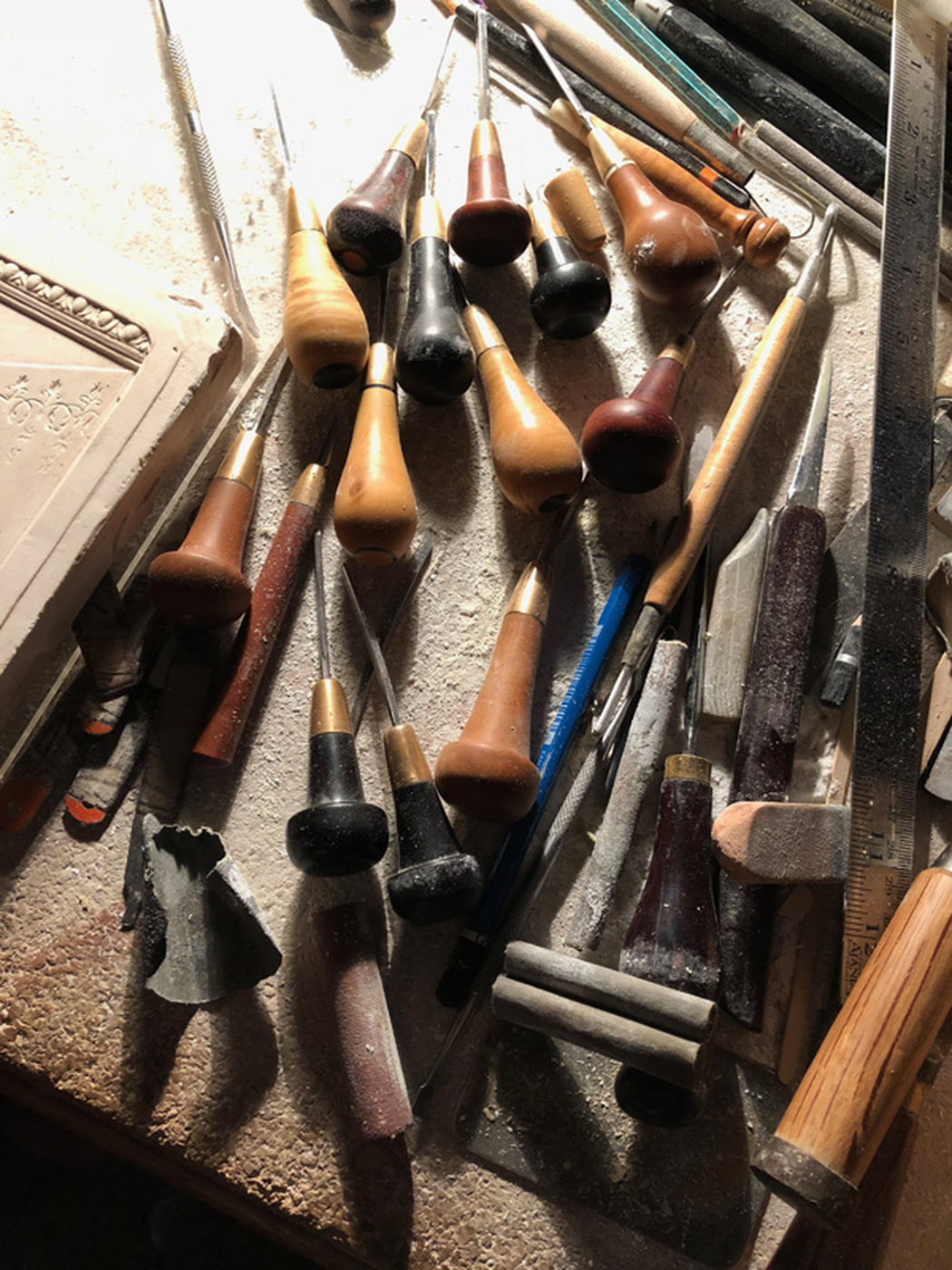 Tooling for plaster design